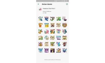 Stickers Pokémon for Android - Download the APK from Habererciyes